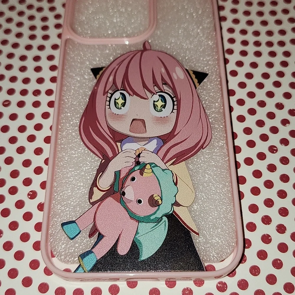 Brand new Apple IPhone 14 Pro Max Spy × Family Anya Forger Silicone phone case